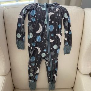 Little Sleepies “To The Moon and Back” zippy